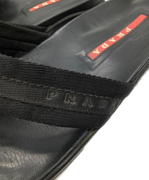 PRADA SPORTS（プラダスポーツ）PRADA SPORTS (プラダスポーツ) サンダル ブラック サイズ:6の古着・服飾アイテム