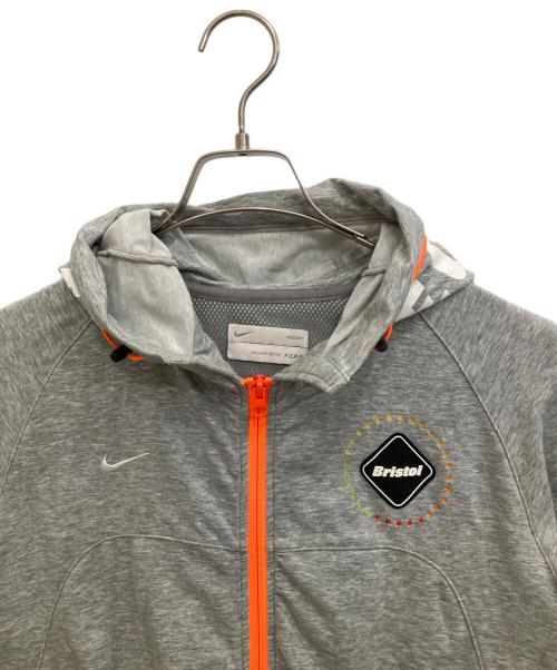 NIKE（ナイキ）NIKE (ナイキ) F.C.R.B. (エフシーレアルブリストル) パーカー グレー サイズ:Mの古着・服飾アイテム