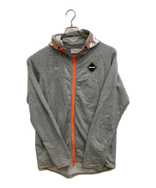 NIKE（ナイキ）NIKE (ナイキ) F.C.R.B. (エフシーレアルブリストル) パーカー グレー サイズ:Mの古着・服飾アイテム