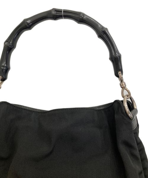 GUCCI（グッチ）GUCCI (グッチ) 2wayハンドバッグ ブラックの古着・服飾アイテム