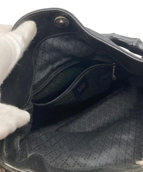 GUCCI（グッチ）GUCCI (グッチ) 2wayハンドバッグ ブラックの古着・服飾アイテム