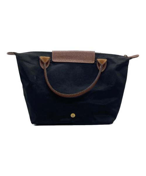 LONGCHAMP（ロンシャン）LONGCHAMP (ロンシャン) ル プリアージュ オリジナル S トップハンドルバッグ ブラックの古着・服飾アイテム