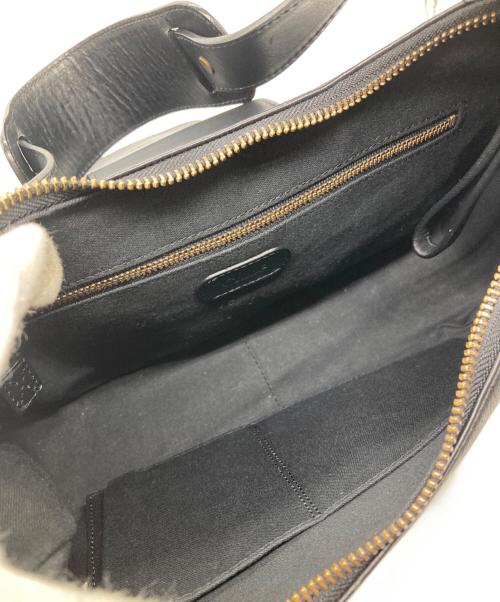 Chloe（クロエ）Chloe (クロエ) レザーバッグ ブラックの古着・服飾アイテム