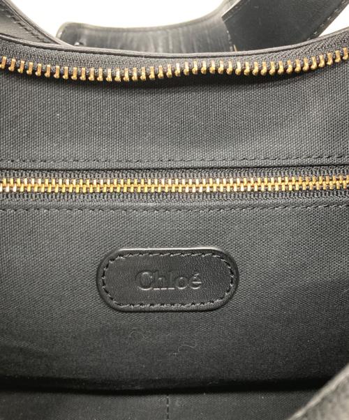 Chloe（クロエ）Chloe (クロエ) レザーバッグ ブラックの古着・服飾アイテム