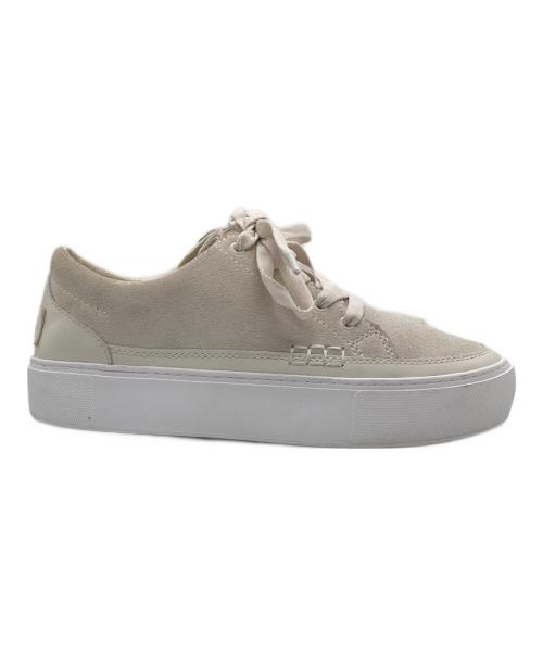 UGG（アグ）UGG (アグ) Zilo Lace Up ローカットスニーカー アイボリー サイズ:23の古着・服飾アイテム