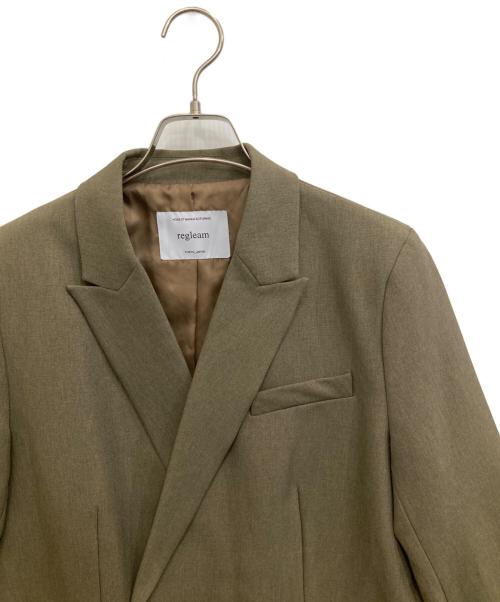 regleam（リグリーム）regleam (リグリーム) テーラードジャケット オリーブ サイズ:Ｓの古着・服飾アイテム