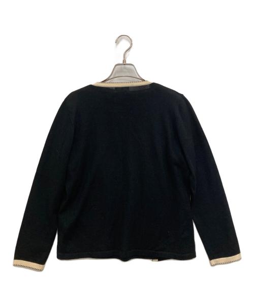 courreges（クレージュ）courreges (クレージュ) アンサンブルニットカーディガン ブラック サイズ:11Rの古着・服飾アイテム