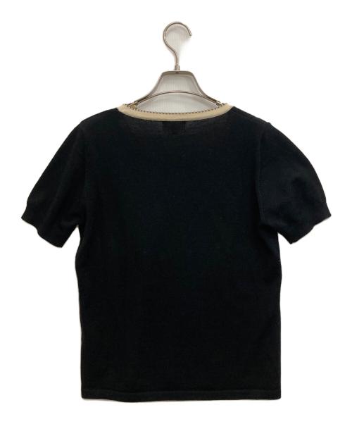 courreges（クレージュ）courreges (クレージュ) アンサンブルニットカーディガン ブラック サイズ:11Rの古着・服飾アイテム
