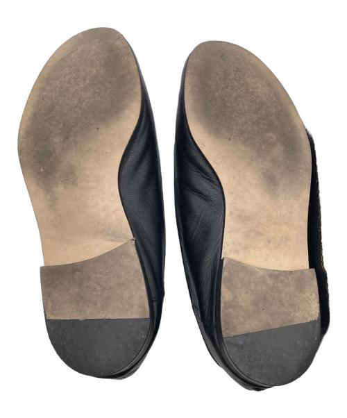 HENDER SCHEME（エンダースキーマ）Hender Scheme (エンダースキーマ) oval moca/フラットシューズ ブラック サイズ:5の古着・服飾アイテム