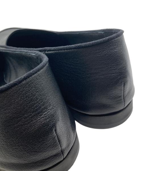 HENDER SCHEME（エンダースキーマ）Hender Scheme (エンダースキーマ) oval moca/フラットシューズ ブラック サイズ:5の古着・服飾アイテム