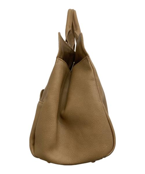 LONGCHAMP（ロンシャン）LONGCHAMP (ロンシャン) ハンドバッグ ブラウンの古着・服飾アイテム
