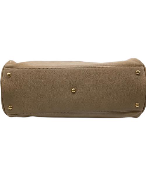 LONGCHAMP（ロンシャン）LONGCHAMP (ロンシャン) ハンドバッグ ブラウンの古着・服飾アイテム