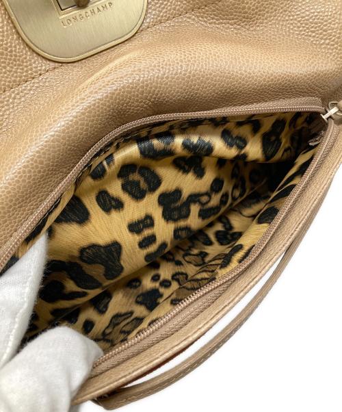 LONGCHAMP（ロンシャン）LONGCHAMP (ロンシャン) ハンドバッグ ブラウンの古着・服飾アイテム