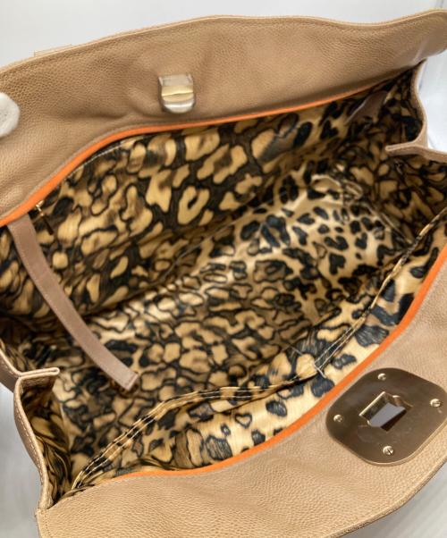 LONGCHAMP（ロンシャン）LONGCHAMP (ロンシャン) ハンドバッグ ブラウンの古着・服飾アイテム