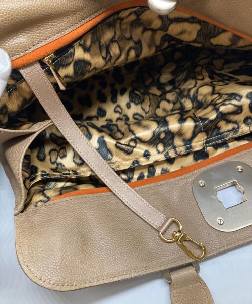 LONGCHAMP（ロンシャン）LONGCHAMP (ロンシャン) ハンドバッグ ブラウンの古着・服飾アイテム