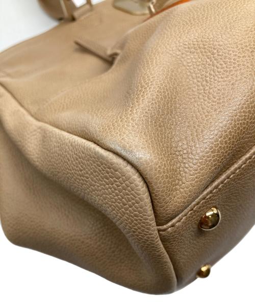 LONGCHAMP（ロンシャン）LONGCHAMP (ロンシャン) ハンドバッグ ブラウンの古着・服飾アイテム