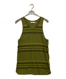 nonnative（ノンネイティブ）の古着「DWELLER TANK TOP COTTON JERSEY BORDER」｜グリーン