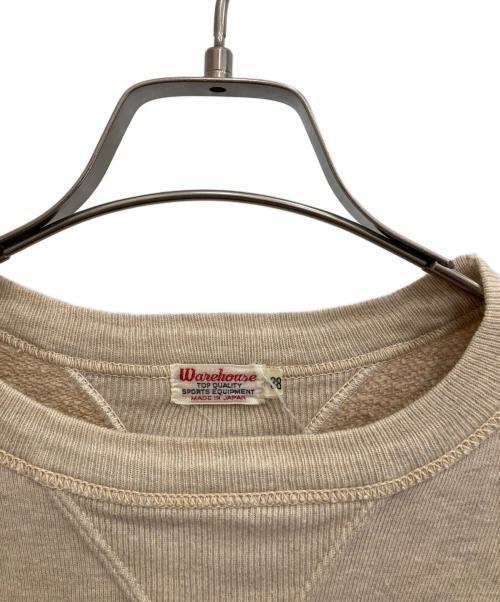 WAREHOUSE（ウエアハウス）WAREHOUSE (ウエアハウス) プリントスウェット グレー サイズ:38の古着・服飾アイテム
