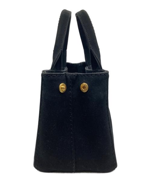 PRADA（プラダ）PRADA (プラダ) CANAPAトートバッグ ブラックの古着・服飾アイテム