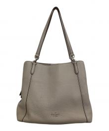 Kate Spade（ケイトスペード）の古着「レザーバッグ」｜グレー