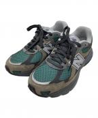 NEW BALANCEニューバランス）の古着「2010ローカットスニーカー」｜グリーン×グレー