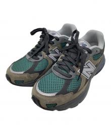 NEW BALANCE（ニューバランス）の古着「2010ローカットスニーカー」｜グリーン×グレー