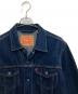 中古・古着 LEVI'S (リーバイス) デニムジャケット インディゴ サイズ:M：8000円