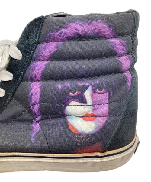 KISS（キッス）KISS (キッス) VANS (ヴァンズ) ハイカットスニーカー ブラック サイズ:US8.5の古着・服飾アイテム