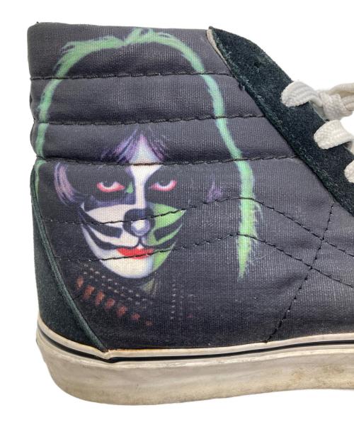 KISS（キッス）KISS (キッス) VANS (ヴァンズ) ハイカットスニーカー ブラック サイズ:US8.5の古着・服飾アイテム
