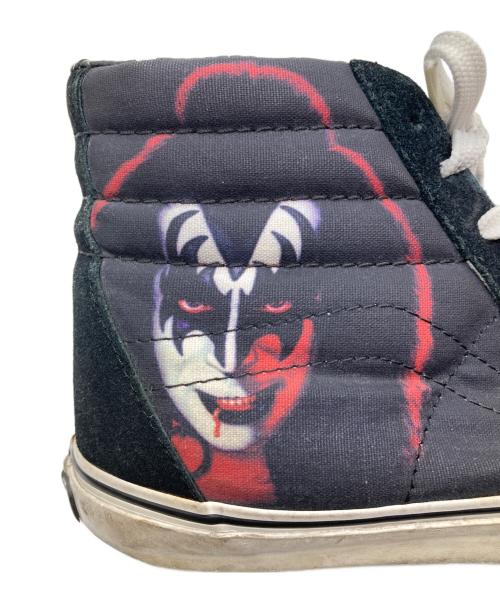 KISS（キッス）KISS (キッス) VANS (ヴァンズ) ハイカットスニーカー ブラック サイズ:US8.5の古着・服飾アイテム