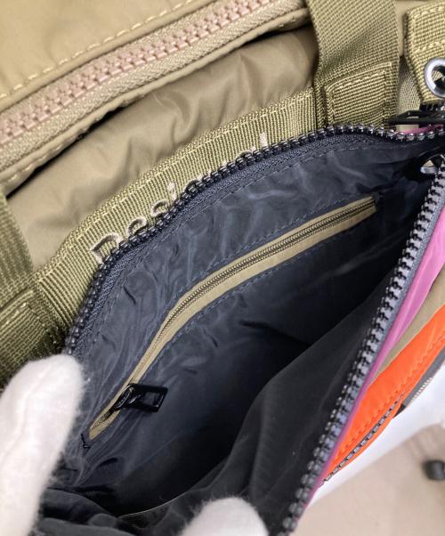 Desigual（デシグアル）Desigual (デシグアル) マルチポジションマキシバックパック オリーブの古着・服飾アイテム