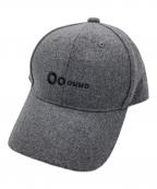 OMMOオーエムエムオー）の古着「LOGO CAP」｜グレー