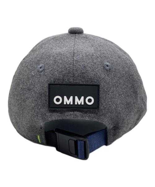 OMMO（オーエムエムオー）OMMO (オーエムエムオー) LOGO CAP グレーの古着・服飾アイテム