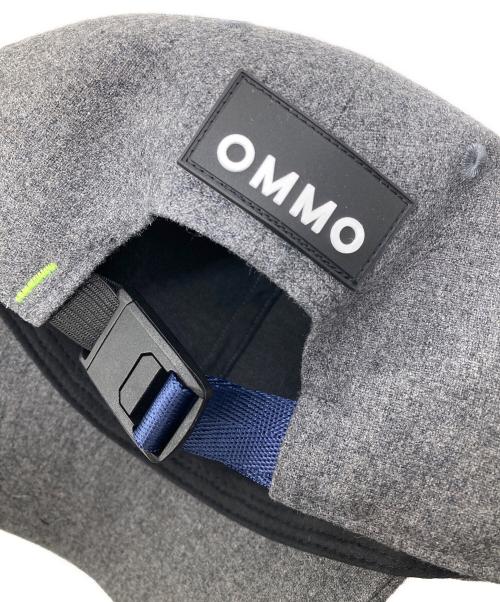 OMMO（オーエムエムオー）OMMO (オーエムエムオー) LOGO CAP グレーの古着・服飾アイテム