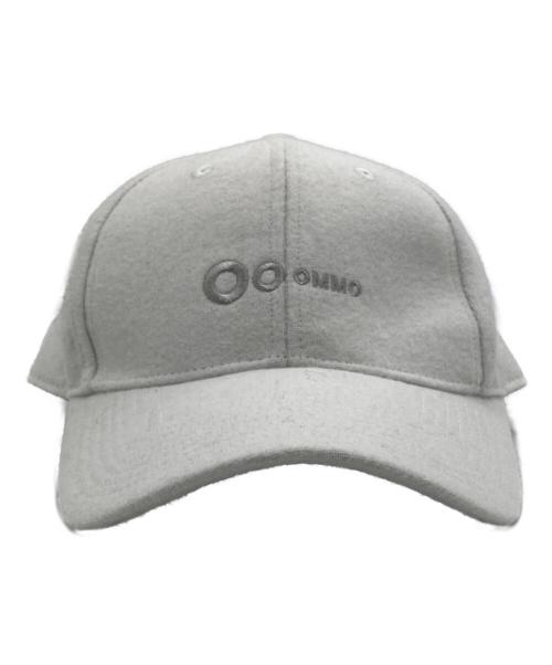 OMMO（オーエムエムオー）OMMO (オーエムエムオー) LOGO CAP ホワイト サイズ:Fの古着・服飾アイテム