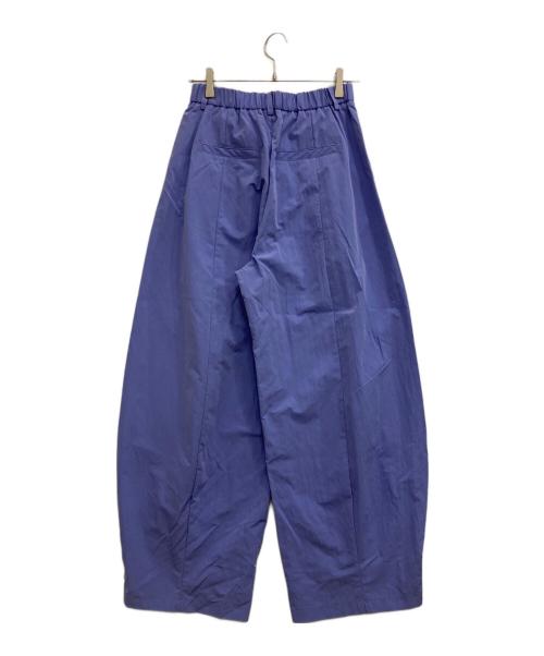 MAISON SPECIAL（メゾンスペシャル）MAISON SPECIAL (メゾンスペシャル) Tuck Cocoon Color Pants パープル サイズ:38の古着・服飾アイテム