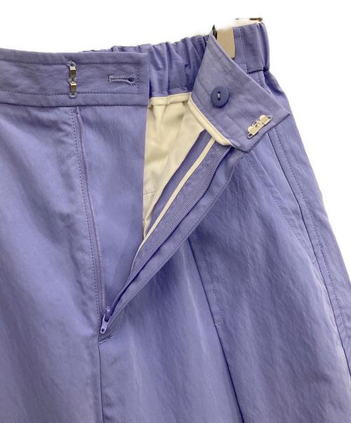 MAISON SPECIAL（メゾンスペシャル）MAISON SPECIAL (メゾンスペシャル) Tuck Cocoon Color Pants パープル サイズ:38の古着・服飾アイテム