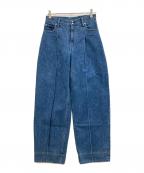 Ameriアメリ）の古着「JAPAN MADE CURVE DENIM PANTS」｜インディゴ