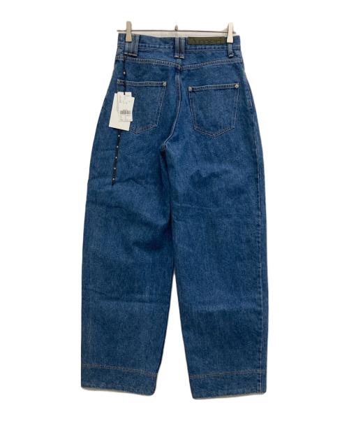 Ameri（アメリ）AMERI (アメリ) JAPAN MADE CURVE DENIM PANTS インディゴ サイズ:26インチの古着・服飾アイテム
