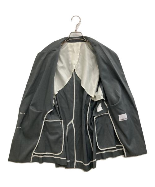 OMMO（オーエムエムオー）OMMO (オーエムエムオー) UP TUCK H/S JK グレー サイズ:38の古着・服飾アイテム