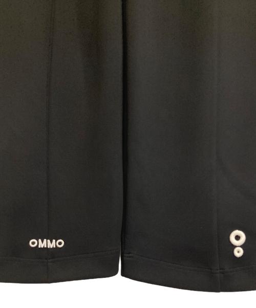 OMMO（オーエムエムオー）OMMO (オーエムエムオー) FRONT TUCK SEMI TAPERED PT ブラック サイズ:38の古着・服飾アイテム