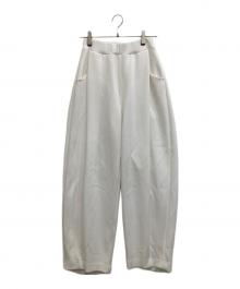 OMMO（オーエムエムオー）の古着「FRONT TUCK SEMI TAPERED PT」｜ホワイト