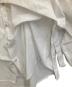 中古・古着 OMMO (オーエムエムオー) 2WAY TUCK LAYERED SHIRT ホワイト サイズ:FREE：18000円