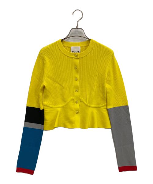 OMMO（オーエムエムオー）OMMO (オーエムエムオー) BLOCKING PEPLUM KT CD イエロー サイズ:38の古着・服飾アイテム