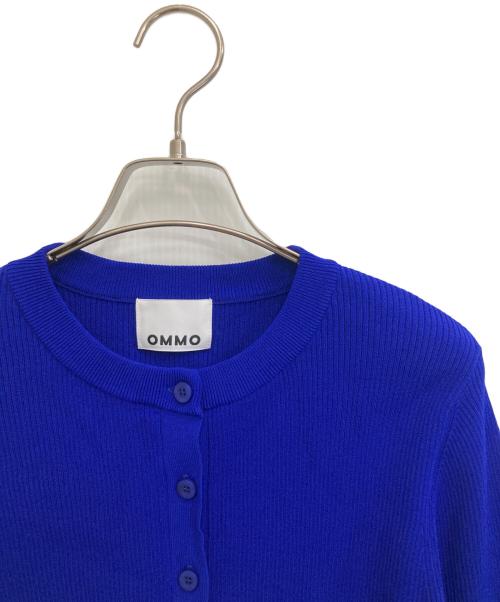 OMMO（オーエムエムオー）OMMO (オーエムエムオー) BLOCKING PEPLUM KT CD ブルー サイズ:38の古着・服飾アイテム