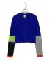 OMMO（オーエムエムオー）の古着「BLOCKING PEPLUM KT CD」｜ブルー