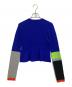 OMMO (オーエムエムオー) BLOCKING PEPLUM KT CD ブルー サイズ:38：18000円