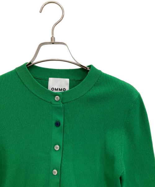 OMMO（オーエムエムオー）OMMO (オーエムエムオー) CIRCLE CUT SHERR SLEEVE KT CD グリーン サイズ:38の古着・服飾アイテム
