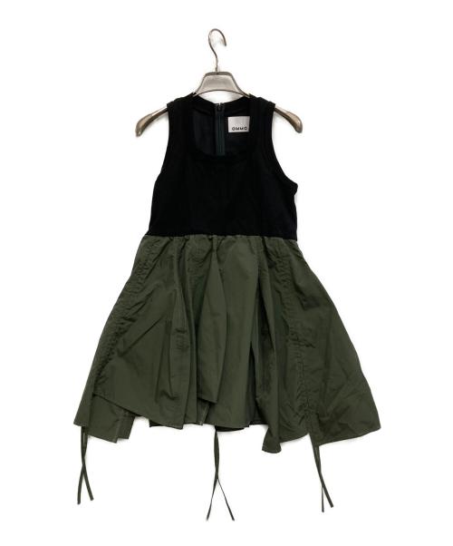 OMMO（オーエムエムオー）OMMO (オーエムエムオー) GATHER DOCKING TANK オリーブ サイズ:38の古着・服飾アイテム