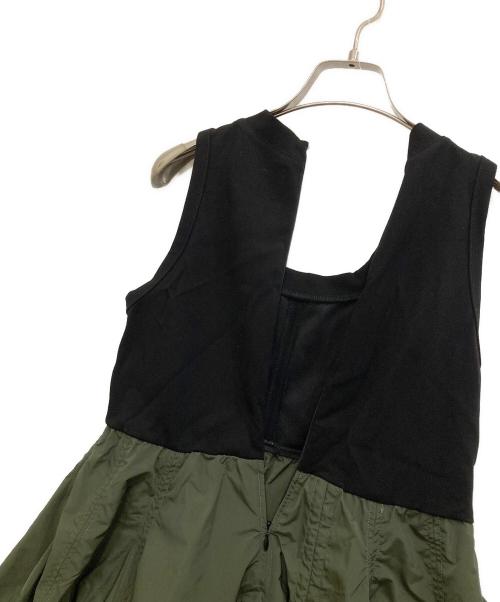 OMMO（オーエムエムオー）OMMO (オーエムエムオー) GATHER DOCKING TANK オリーブ サイズ:38の古着・服飾アイテム